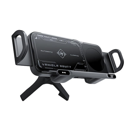 Wireless Charging Stand  Rotating Phone Holder For Samsung Automatic Horizontal Screen Bracket Smar 5