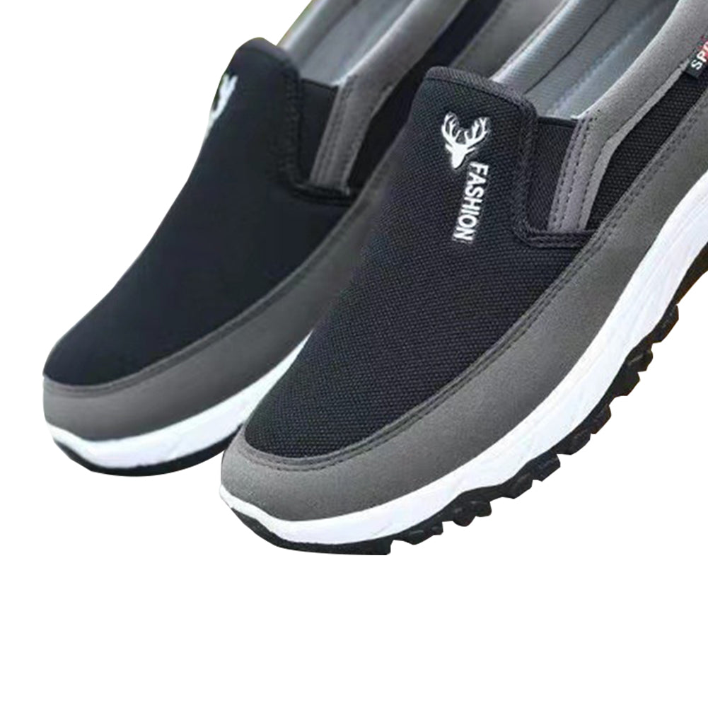 Mens Breathable Orthopedic Penny Boat Shoes SlipOn Plimsolls For Sports Travel Hiking  Walking 3
