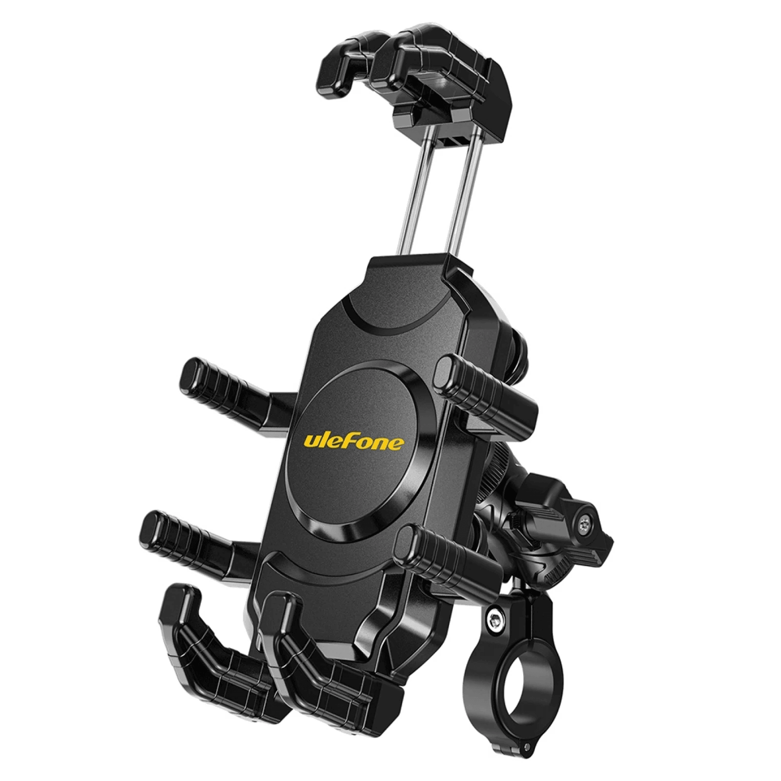 Ulefone Armor Mount Pro AM02, Universal Bicycle Handle Phone Holder for Mountain & Road Bikes, Secure Shockproof Grip