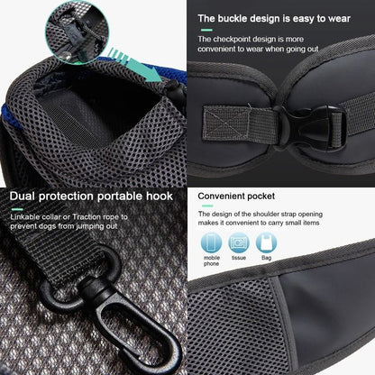 Breathable Mesh Pet Sling Shoulder Carrier 1