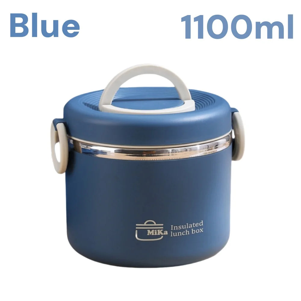 Stainless Steel Lunchbox, Portable Insulated Food Container, Bento Lunch Box, Hot Food Thermos Storage
