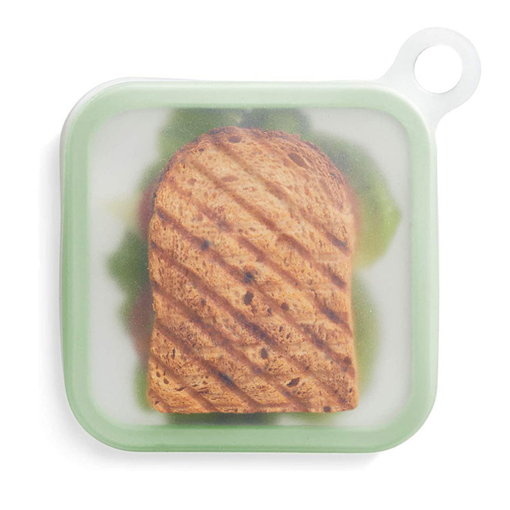 Silicone Sandwich Toast Box Portable, Bento Box With Handle, Food Container, Student Office Snack Lunch Box