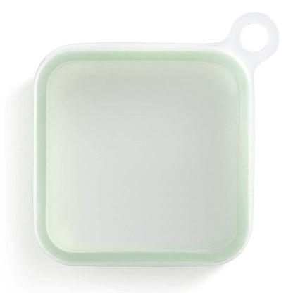 Silicone Sandwich Toast Box Portable, Bento Box With Handle, Food Container, Student Office Snack Lunch Box