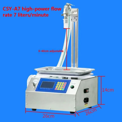 Automatic Liquid Dispensing And Filling Machine For Honey Oil Sauce And Viscous Liquids 7