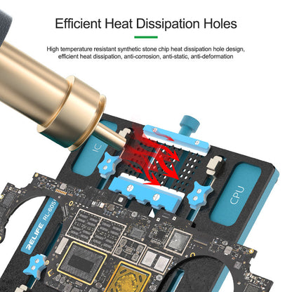 RL605 Pro Motherboard Repair Station 360 Rotating Fixture For Laptop Chip Removal BGA Soldering  Gl 4