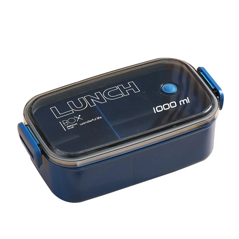 Microwave Heat-Resistant Plastic Lunch Box Preservation Box, Fruit Storage and Sealing Box for Kitchen Use