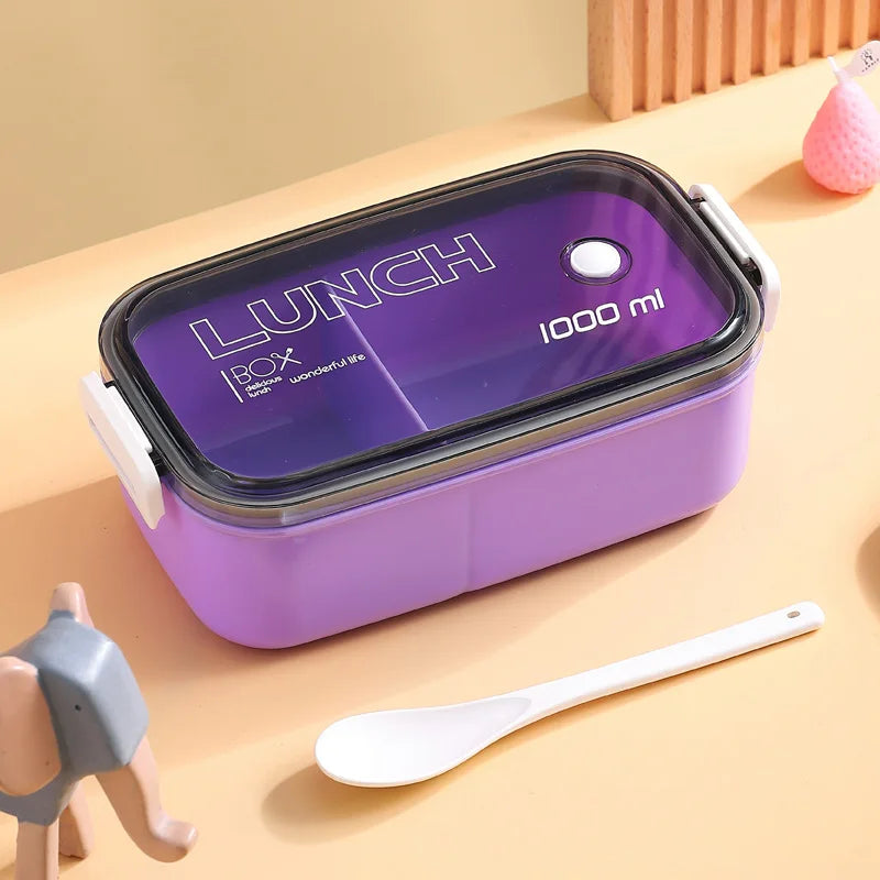 Microwave Heat-Resistant Plastic Lunch Box Preservation Box, Fruit Storage and Sealing Box for Kitchen Use