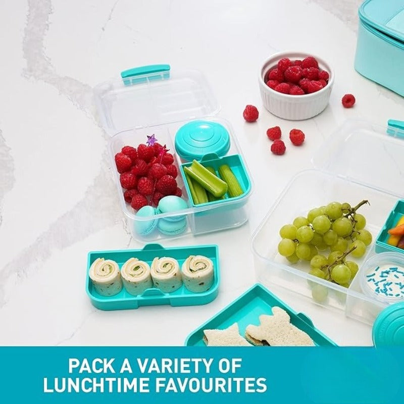 Kids Double Togo Yogurt Lunch Box Microwave Bento Boxes Leakproof Food Storage Container For School 3