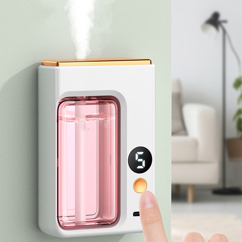 Automatic Aromatherapy Car Diffuser with Digital Display, Essential Oil Humidifier for Car, Bathroom Home Deodorization