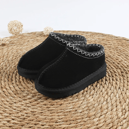 CozyStep Kids Suede Snow Boots With Fur Lining  Warm Winter Boots For Boys And Girls 2