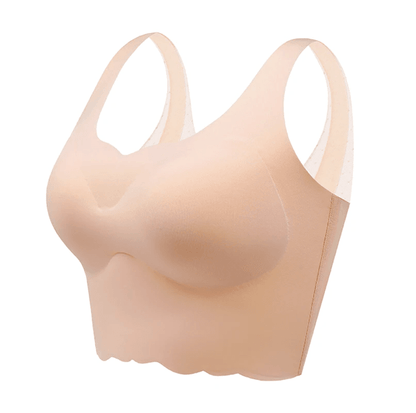 Ice Silk Seamless Bra Ultra Thin Wireless Plus Size Lingerie 1