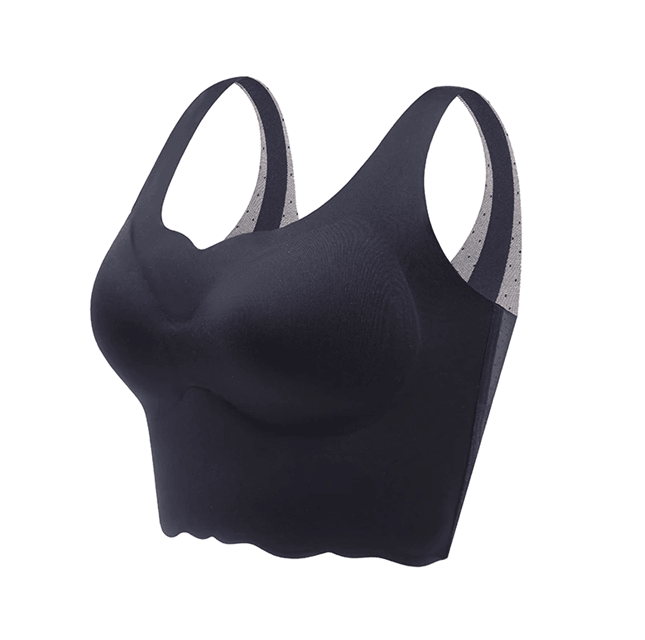 Ice Silk Seamless Bra Ultra Thin Wireless Plus Size Lingerie 2
