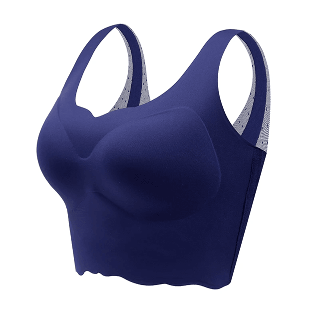 Ice Silk Seamless Bra Ultra Thin Wireless Plus Size Lingerie 3