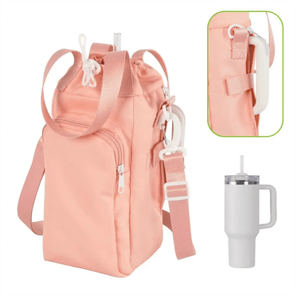 Outdoor Waterproof Insulated Water Bottle Pouch With Adjustable Strap 3