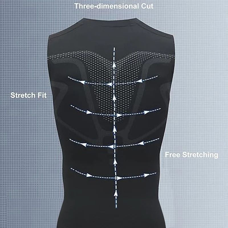 Mens Compression Mesh Tank Top For Workouts 4