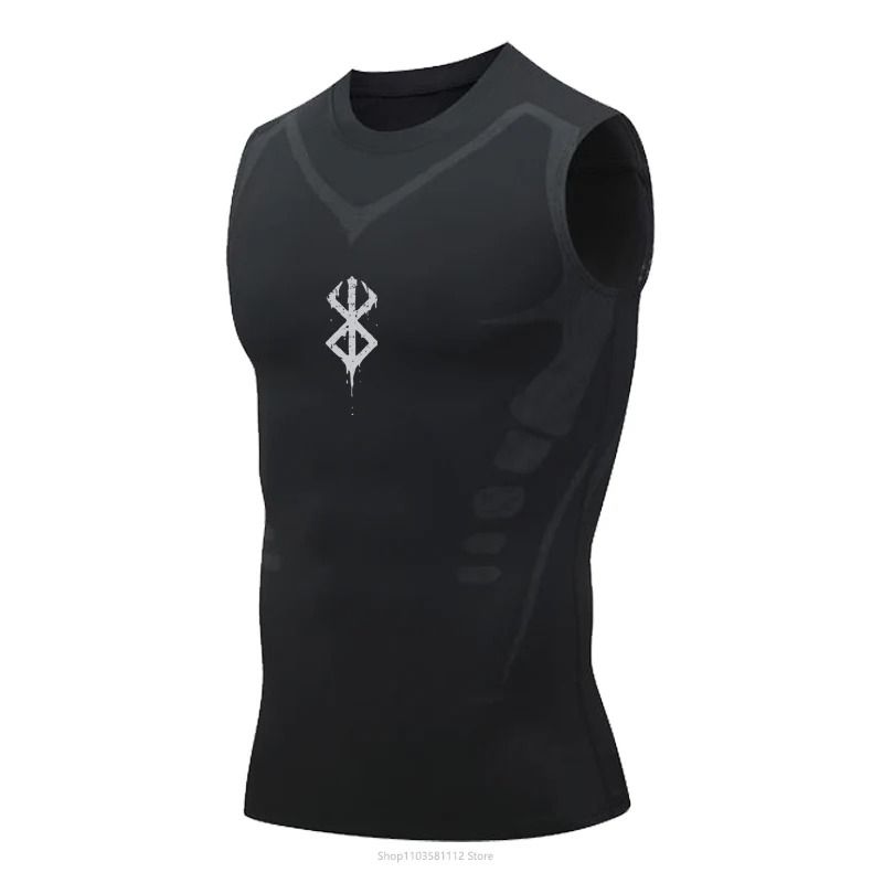 Mens Compression Mesh Tank Top For Workouts 6