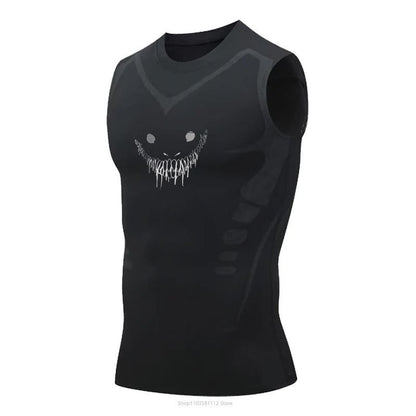 Mens Compression Mesh Tank Top For Workouts 8