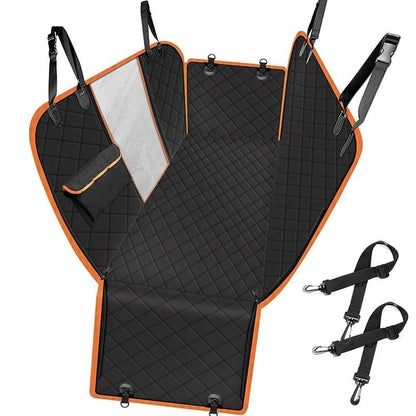 Waterproof Hammock Dog Car Seat Cover With Rear Protection 6