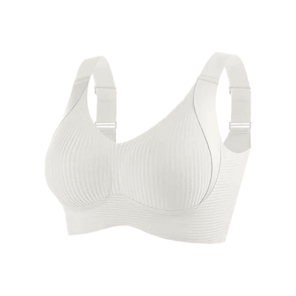 Plus Size Seamless Bra Wireless Lift Wide Strap Comfort For Women 1