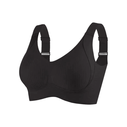 Plus Size Seamless Bra Wireless Lift Wide Strap Comfort For Women 2