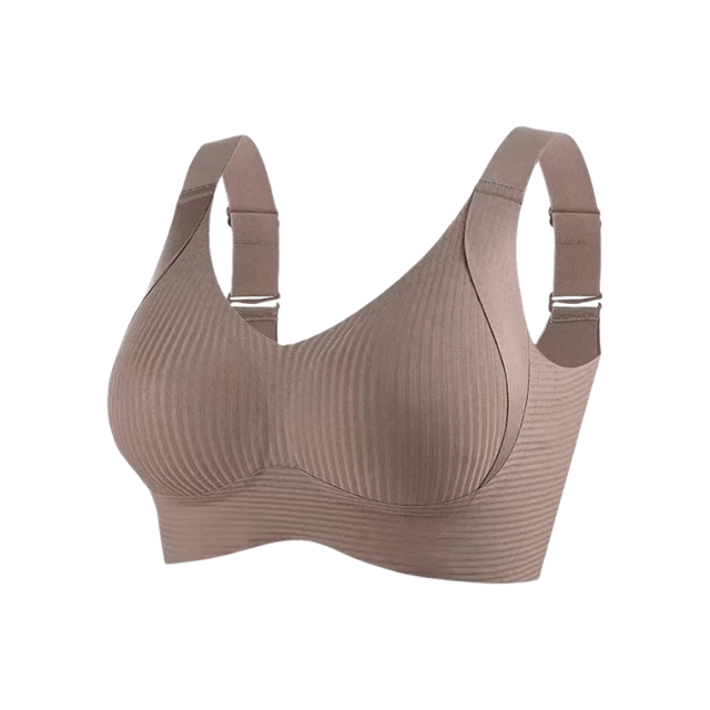 Plus Size Seamless Bra Wireless Lift Wide Strap Comfort For Women 3
