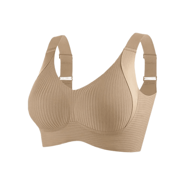 Plus Size Seamless Bra Wireless Lift Wide Strap Comfort For Women 4