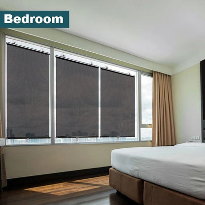 Universal Suction Cup Blackout Roller Blinds For Windows And Cars 4