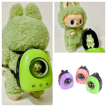 Mini Canvas Backpack For Dolls 15 To 17 In 1