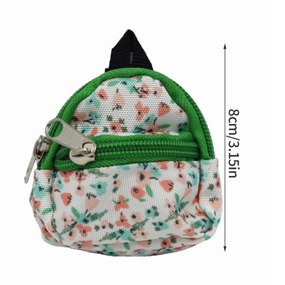 Mini Canvas Backpack For Dolls 15 To 17 In 4