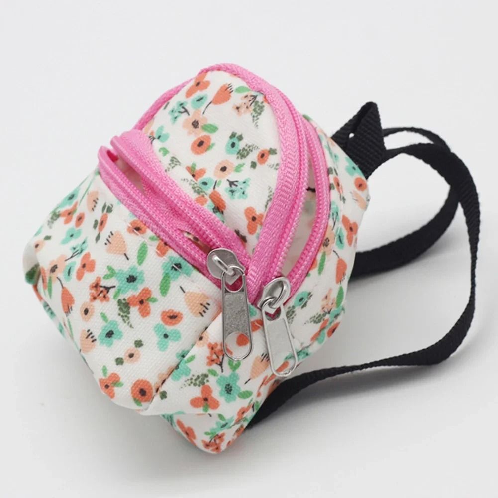 Mini Canvas Backpack For Dolls 15 To 17 In 14