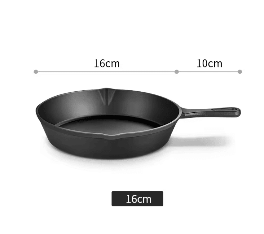 Cast Iron Frying Pan Non Stick Skillet For Induction Cooking And Everyday Use 4
