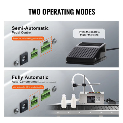 Automatic Digital Liquid Filling Machine With Single Nozzle For Bottles 4