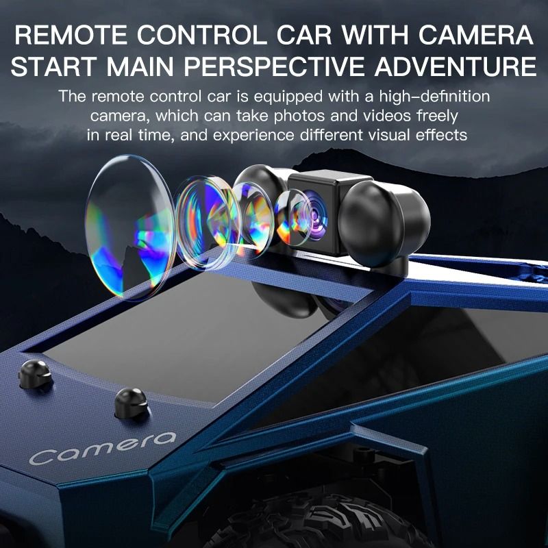 Mini FPV RC Stunt Car With Camera And LED Lights 4