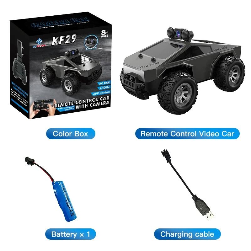 Mini FPV RC Stunt Car With Camera And LED Lights 6