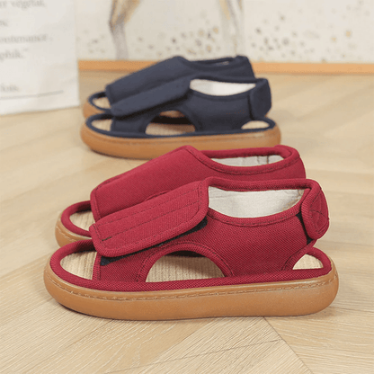 Unisex Diabetic Sandals Adjustable Anti Slip Summer Walking Shoes 1