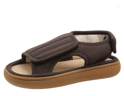 Unisex Diabetic Sandals Adjustable Anti Slip Summer Walking Shoes 4