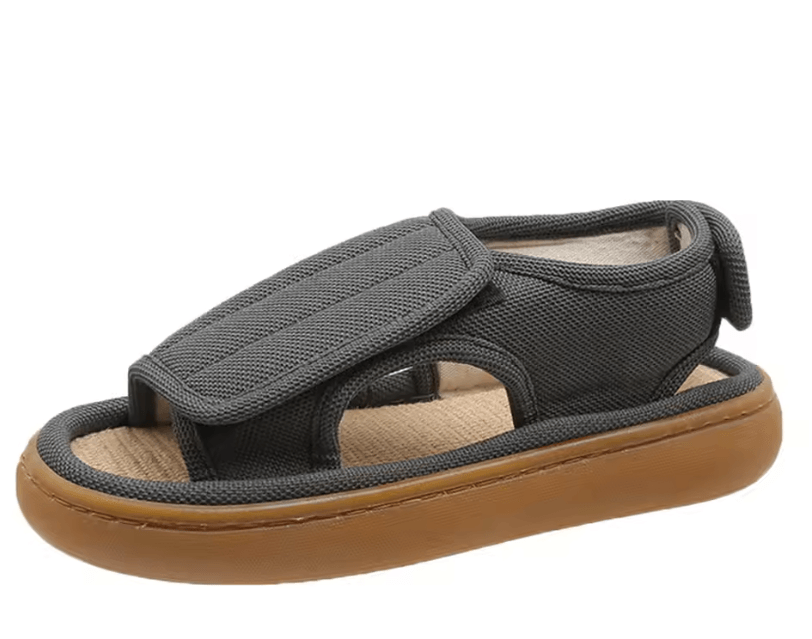 Unisex Diabetic Sandals Adjustable Anti Slip Summer Walking Shoes 5
