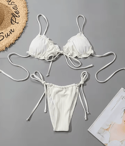 Womens Push Up Bikini Set Bandage Swimwear Two Piece Bathing Suit 10