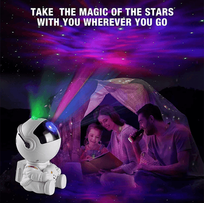 Galaxy Star Astronaut Projector Night Light for Kids and Home Decor