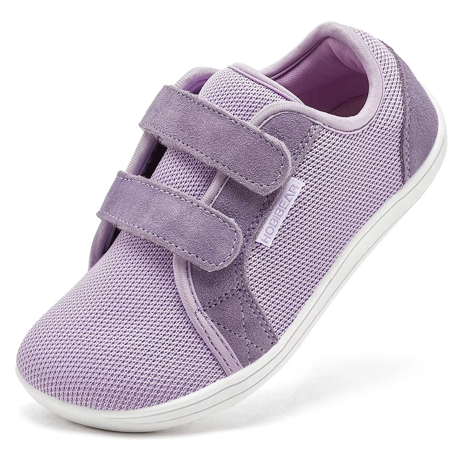 HOBIBEAR Kids Barefoot Shoes  Wide Toe Minimalist Sneakers With Breathable Mesh  HookandLoop Strap 2