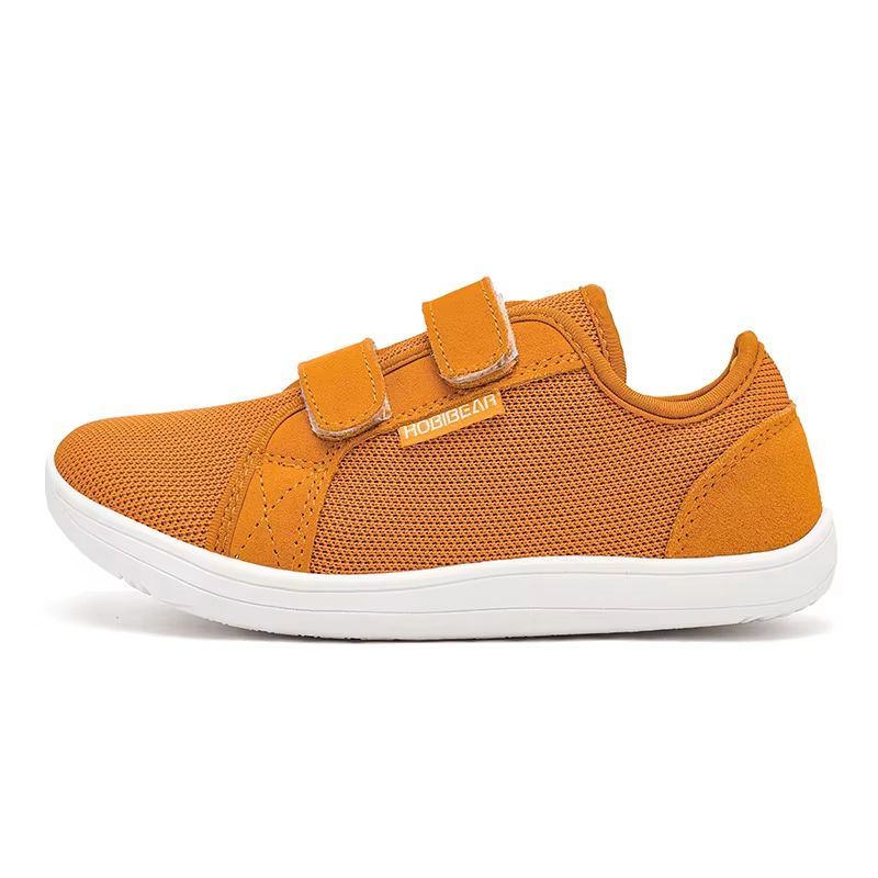 HOBIBEAR Kids Barefoot Shoes  Wide Toe Minimalist Sneakers With Breathable Mesh  HookandLoop Strap 3