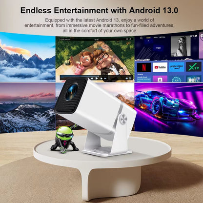 ThundeaL TD80W 4K Full HD Projector  Android WiFi Portable Home Theater With 3D Support For Movies  3
