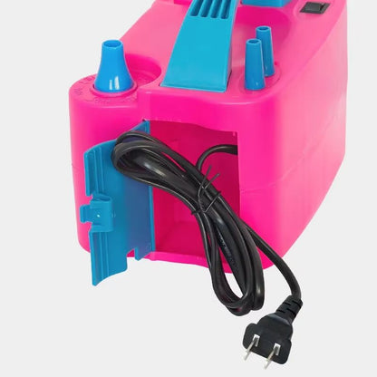 Electric Balloon Pump Inflator – Double Nozzle High-Power Air Pump for Parties, Events & Decorations