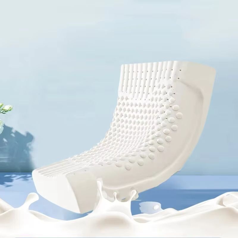 Thai Natural Latex Cervical Pillow  Memory Support Sleeping Pillow For Adults  Dormitory Use 6