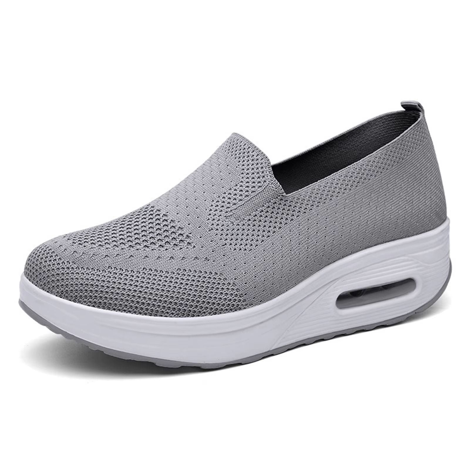 Womens SlipOn Sneakers  Breathable Mesh Walking Shoes For Jogging Biking  Everyday Comfort 6