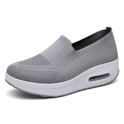 Womens SlipOn Sneakers  Breathable Mesh Walking Shoes For Jogging Biking  Everyday Comfort 6
