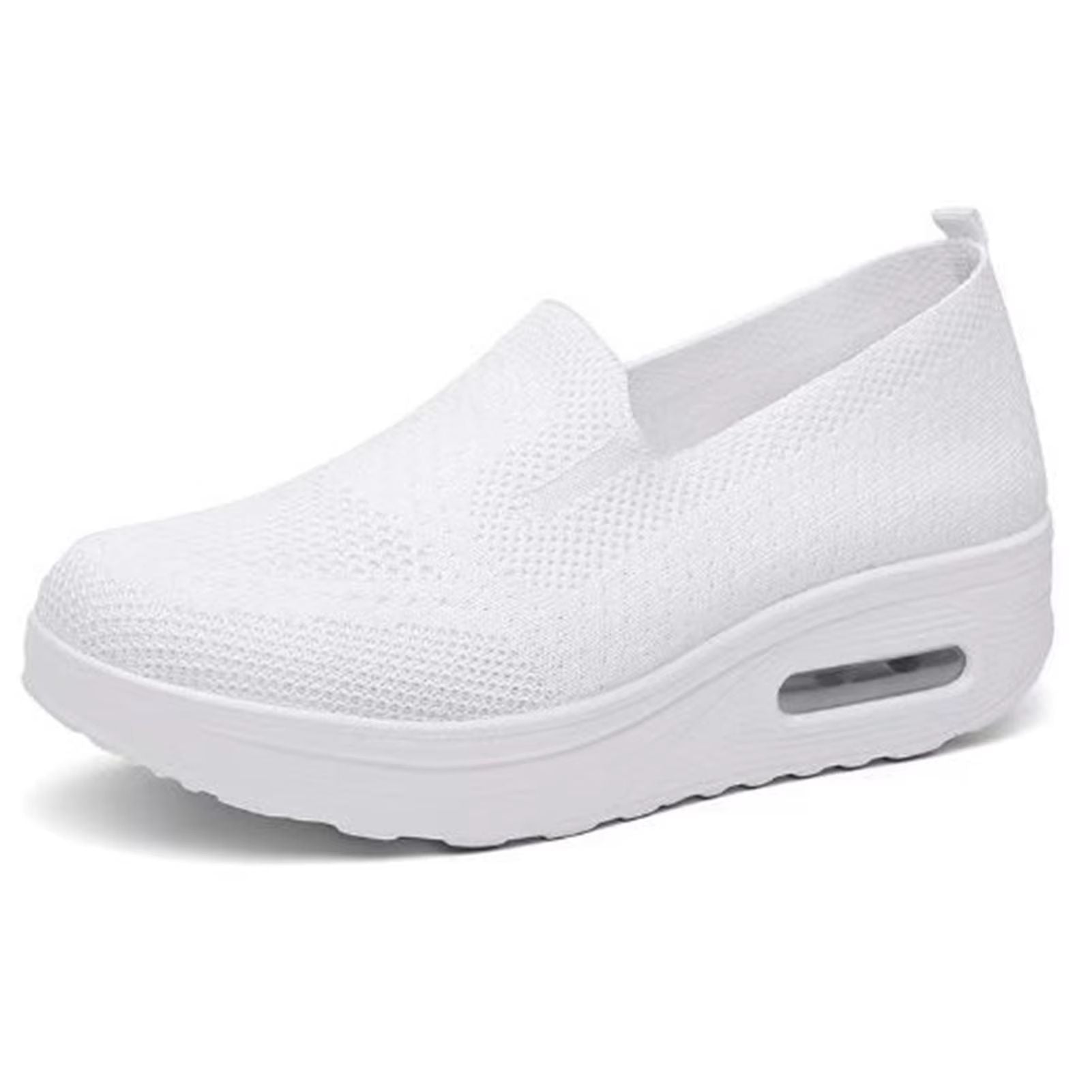 Womens SlipOn Sneakers  Breathable Mesh Walking Shoes For Jogging Biking  Everyday Comfort 11