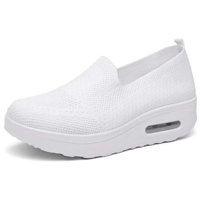 Womens SlipOn Sneakers  Breathable Mesh Walking Shoes For Jogging Biking  Everyday Comfort 11