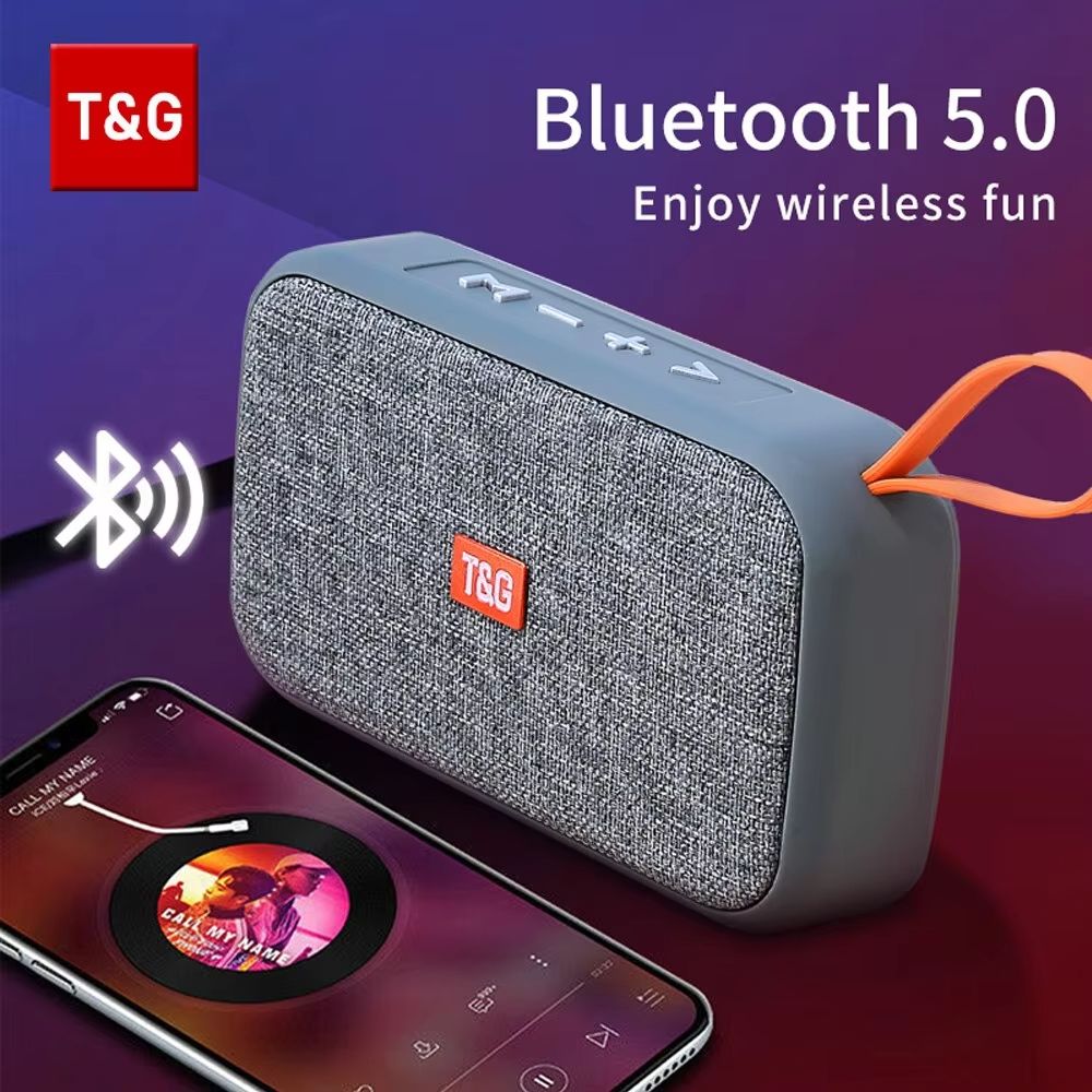 TG506 Portable Wireless Bluetooth Soundbar – Mini HIFI Speaker with Waterproof Design, FM Radio & TF Card Support