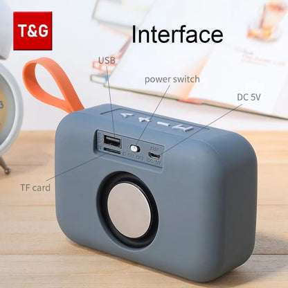 TG506 Portable Wireless Bluetooth Soundbar  Mini HIFI Speaker With Waterproof Design FM Radio  TF C 1
